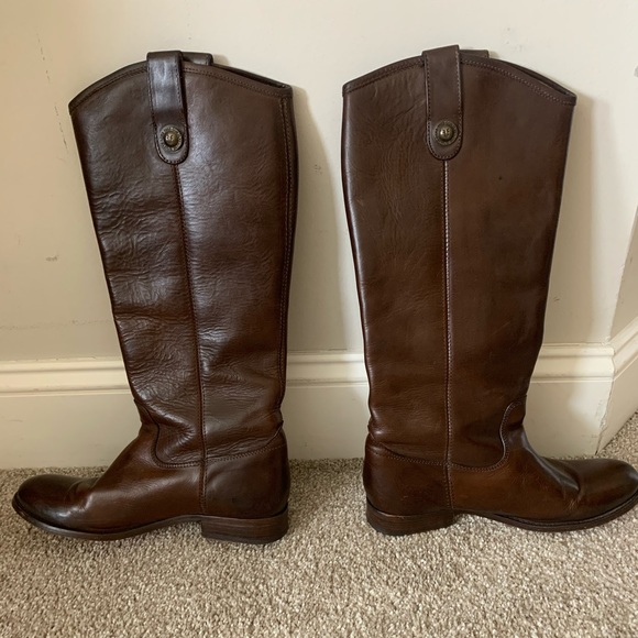 Frye Melissa Button Lug boots, size 7 - Picture 3 of 8